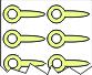 Telscape tactile direction symbols (Pad of 10)