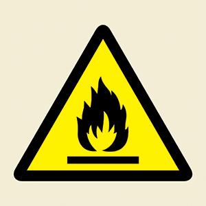 Flammable symbol
