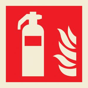 Fire extinguisher symbol