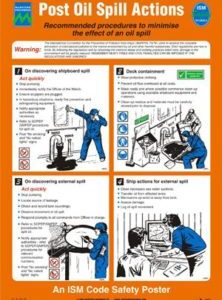Poster, Post oil spill actions