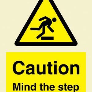 Caution Mind the step