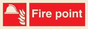 Fire point + symbol