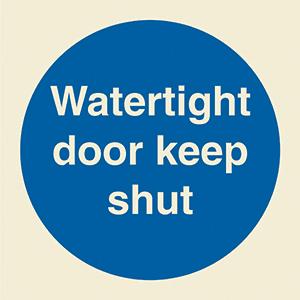 Watertight door keep shut