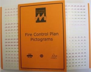 Fire control pictograms to ISO 17631