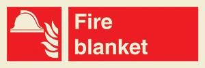 Fire blanket + symbol