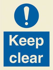 Keep clear
