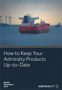 How to keep your ADMIRALTY products up-to-date (NP294)