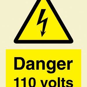 Danger 110 volts