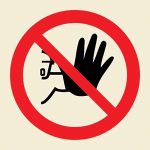 No entry symbol
