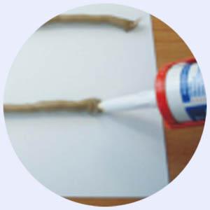 Sign adhesive