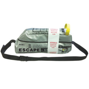 Emergency evacuation Breathing device''ESCAPE-15''