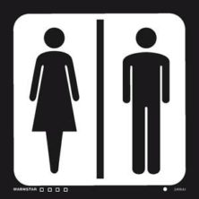 Toilets, both