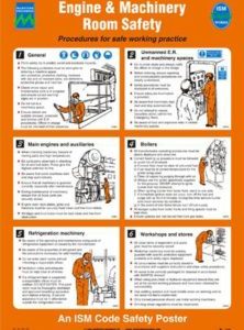 Poster, Engine Room Safety