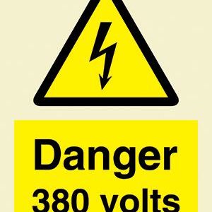Danger 380 volts