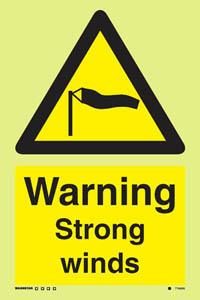 Warning Strong winds