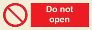 Do not open + symbol