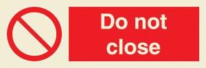 Do not close + symbol