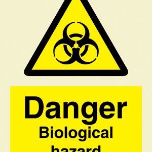 Danger biological hazard