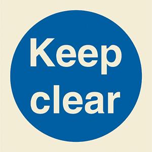 Keep clear