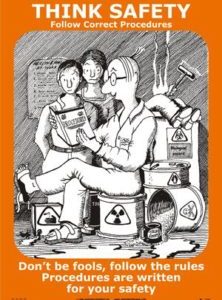 Poster, Follow correct procedures
