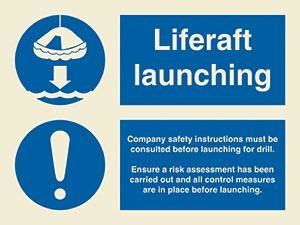 Liferaft Launching + Procedure