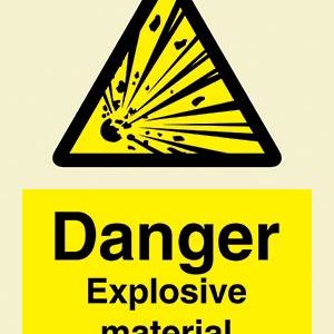Danger Explosive material