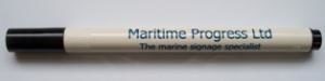 Fine point permanent marker pen