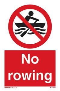 No rowing