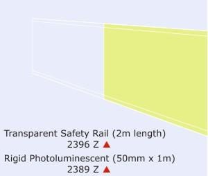 LLL Transparent Safety Rail Strip