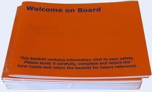 Welcome-on-Board booklet