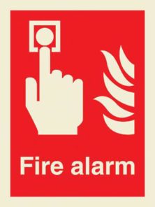 Fire alarm + symbol