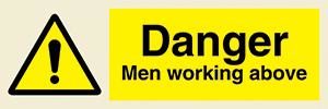 Danger Men working below