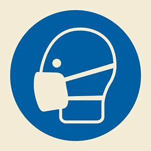 Dust mask symbol
