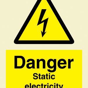 Danger Static electricity