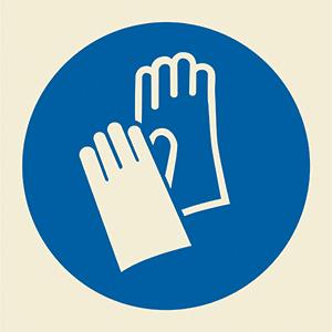 Gloves symbol