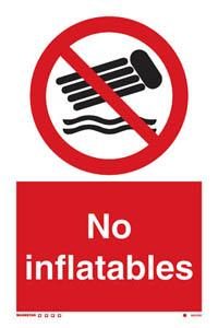 No inflatables