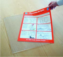 Perspex Holder for "W" size posters
