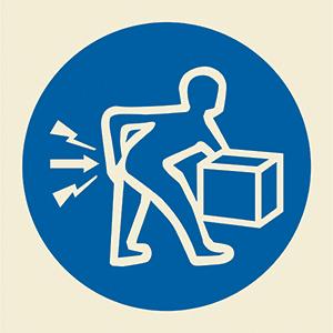 Lift correctly symbol