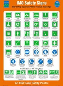 Poster, IMO safety signs