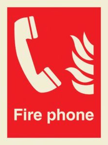 Fire phone + symbol