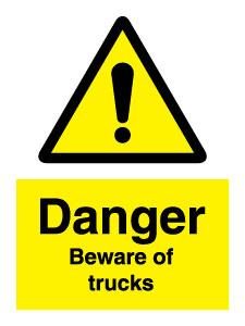Caution open slowly