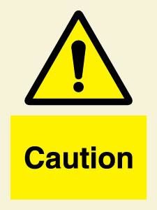 Caution + symbol
