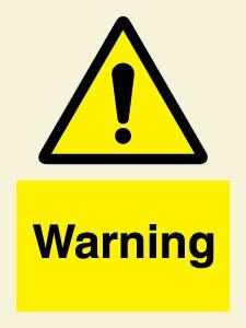 Warning + symbol