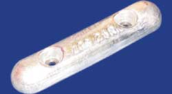 12.0KG GROSS ZINC BOLT-ON HULL ANODE
