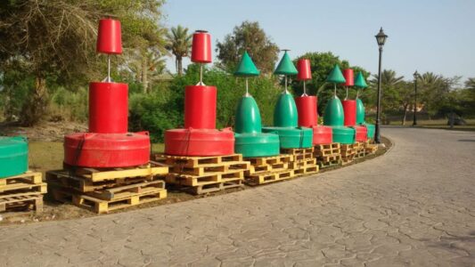 Entry Channel Navigational Marker buoys